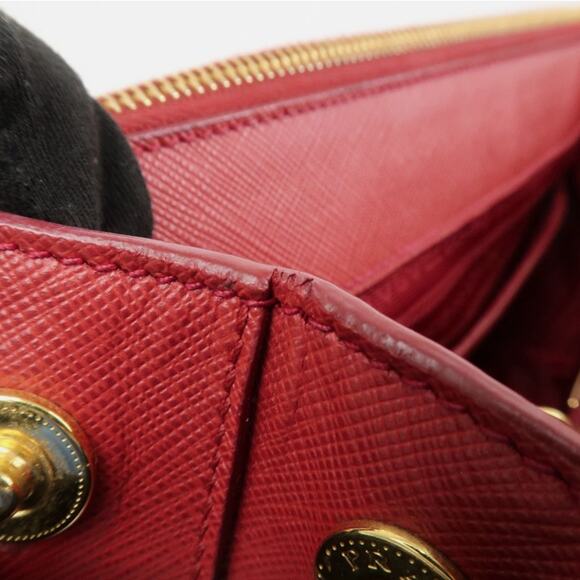 💎✨HOT BUY✨💎Authentic PRADA Triangle Logo Saffiano Leather Galleria - Picture 10 of 15